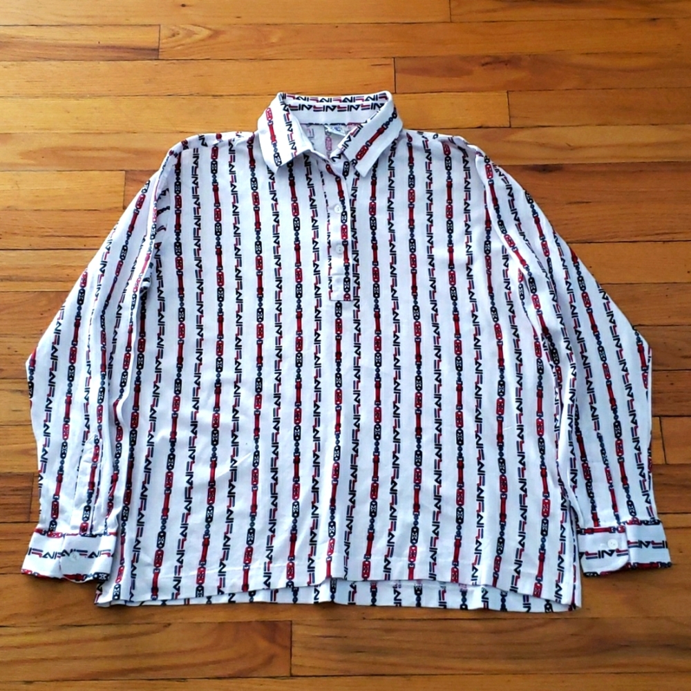 Vintage chain logo shirt